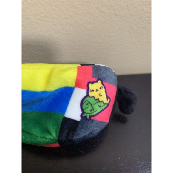 Cats VS Pickles - Test Pattern - 4" Bean Plush - Picture 3 of 4
